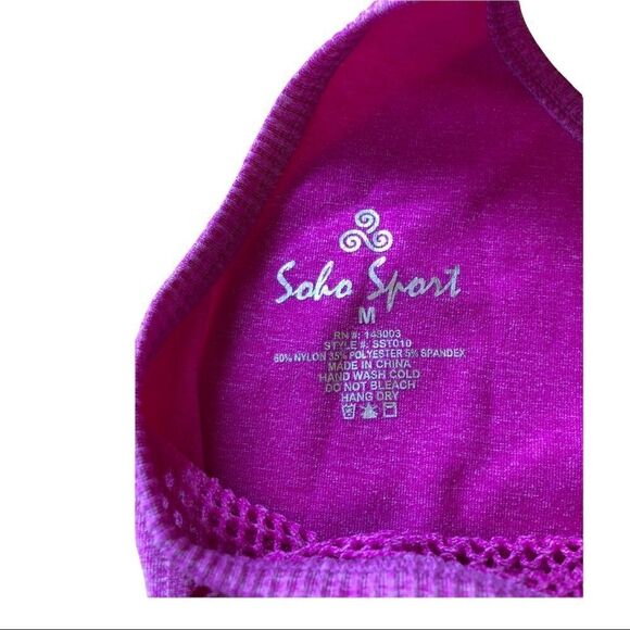 SOHO sport sleeveless tank top EUC - Picture 4 of 7